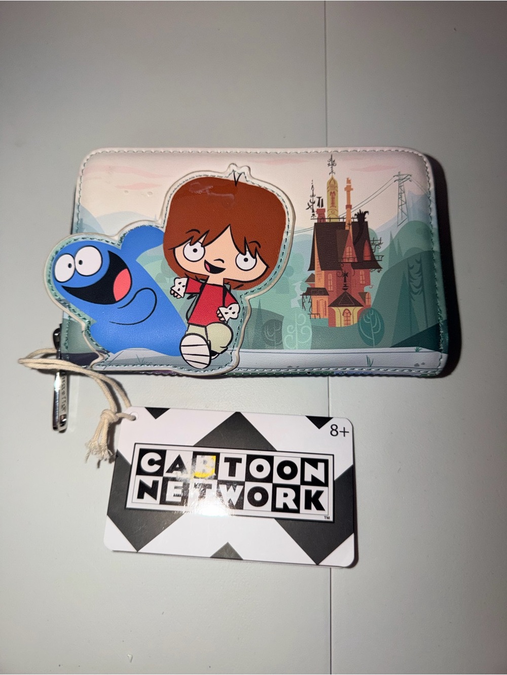 📺NWT Loungefly Fosters home for imaginary friends zip around wallet